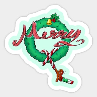 Merry Christmas Sticker